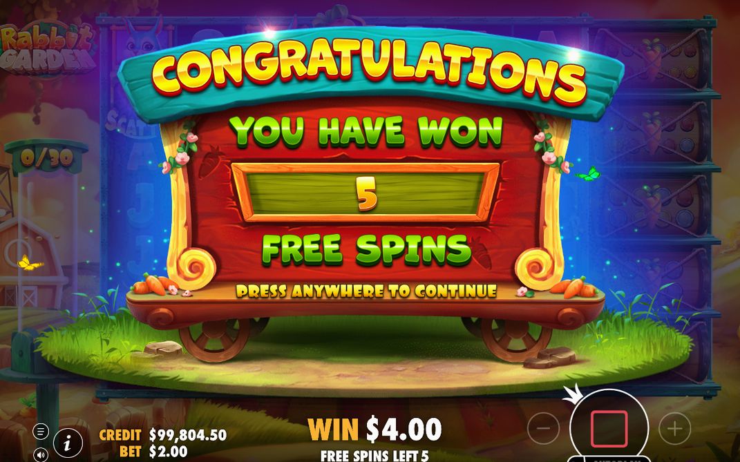 Multiplier ladder lit up during a retriggered free spins set